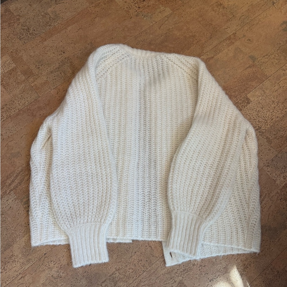 Sezane Emile Cardigan S Ecru - Picture 8 of 13
